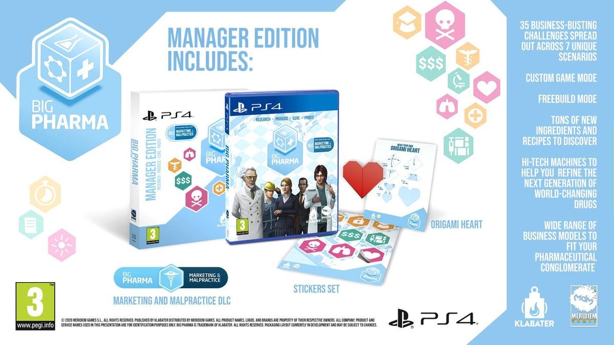 Big Pharma - Special Edition[PLAYSTATION 4]