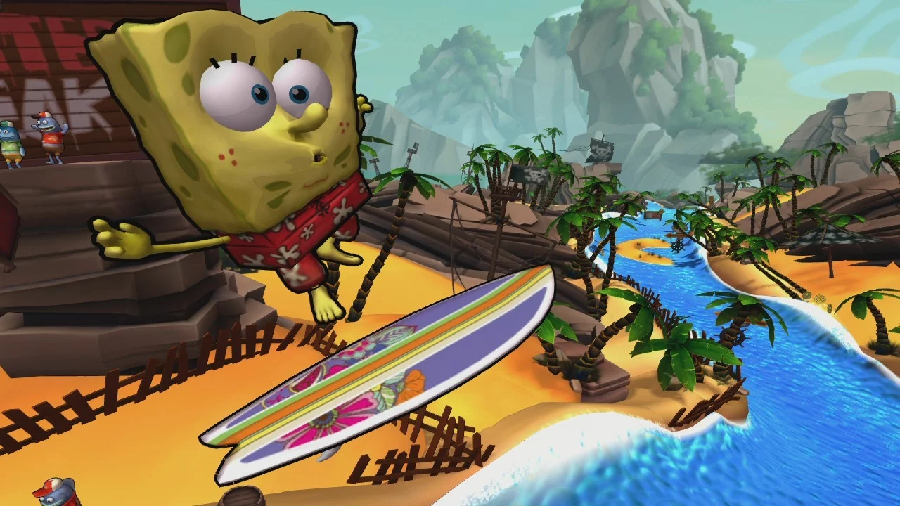 SpongeBob Surf and Skate Roadtrip [Б.У ИГРЫ XBOX360]